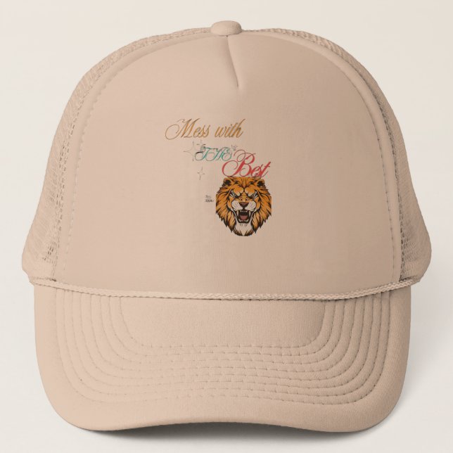 Streetwear Attitude Casquette - Mess avec le meill (Devant)
