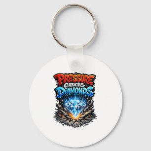 Streetwear Motivation Graphic Keychain