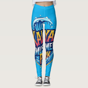 Streetwear Wizard Logo – Graffiti-Inspired Design Leggings