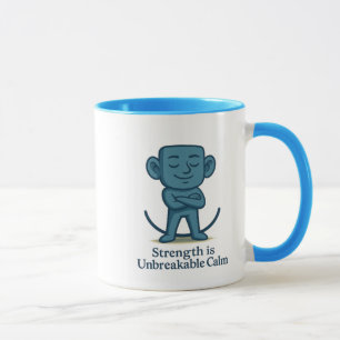 Strenght is Unbreakable Calm - Motivational Mug
