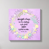 Strength and Honour are Her Clothing Proverbs Vers