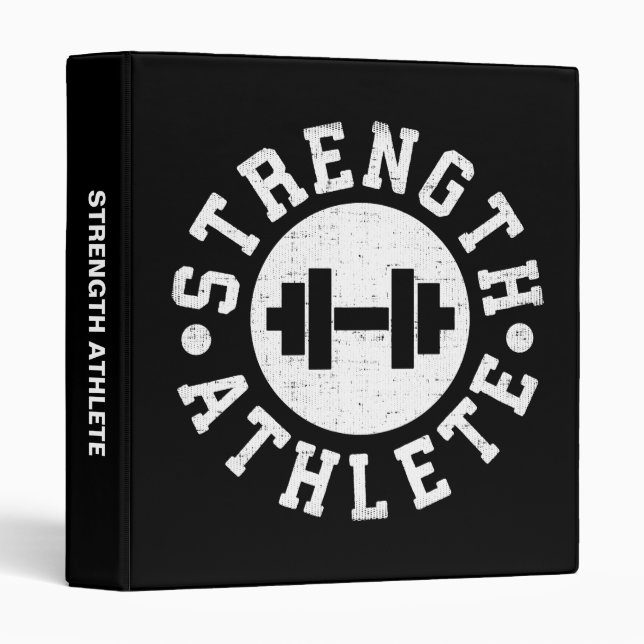 Strength Athlete Binder (Front/Spine)