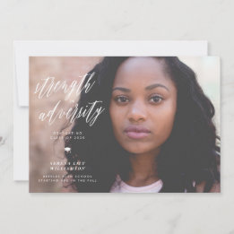 Strength in Adversity Graduation Announcement