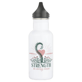Strength in every curve 532 ml water bottle