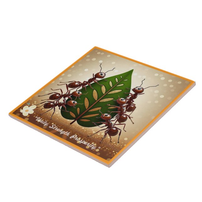 "Strength in Numbers" Tile (Side)