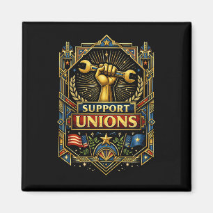 Strength in Solidarity Magnet