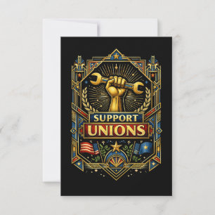 Strength in Solidarity Thank You Card