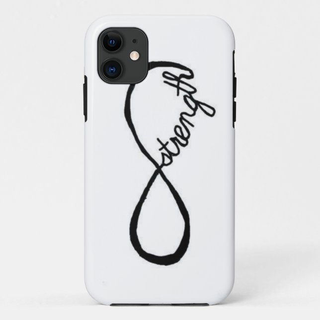 Strength Infinity Symbol iPhone 5 case (Back)
