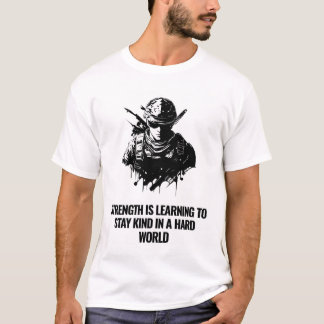 Strength Is Learning To Stay Kind In A Hard World T-Shirt