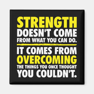 Strength - Motivational Magnet