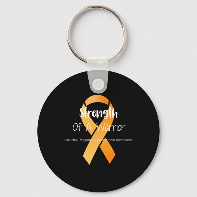 Strength of a Warrior CRPS Awareness  Keychain (Front)