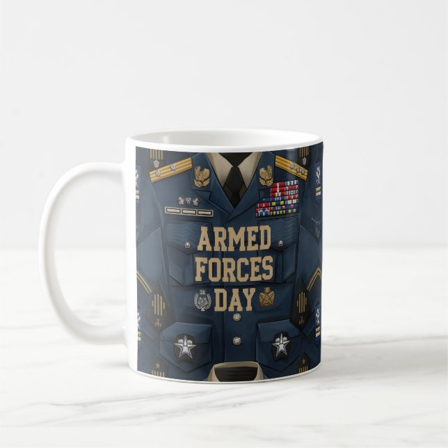 Strength of the Armed Forces Coffee Mug (Left)