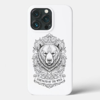 Strength of the Wild Vintage Bear iPhone Case