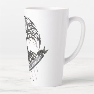 Strength Through Pain – Motivational Quote Drinkin Latte Mug