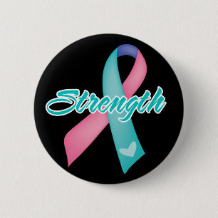 Strength - Thyroid Cancer 2 Inch Round Button