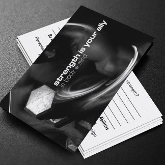 Strength Training Handout Card