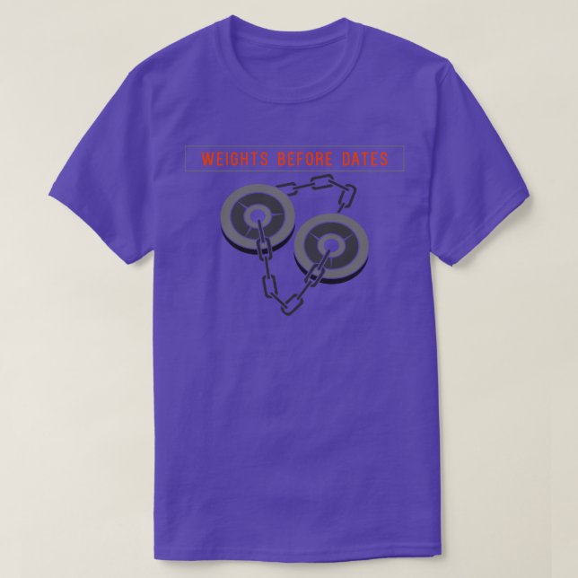 Strength training with Dumbbells T-Shirt (Design Front)