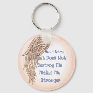 Strength Wing Keychain