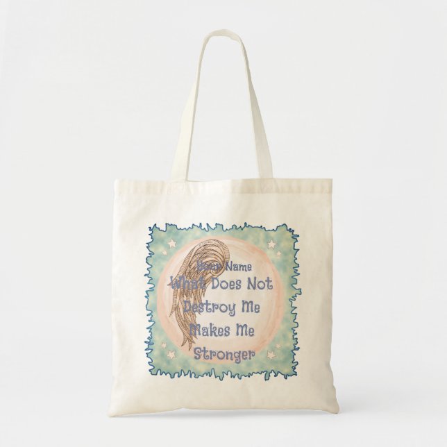 Strength Wing Tote Bag (Front)