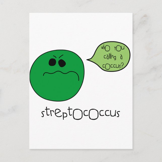 Streptococcus Postcard (Front)