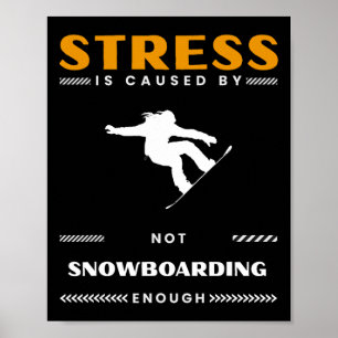 Stress Is Caused Poster