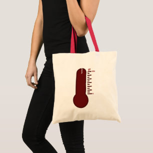 Stress Thermometer Tote Bag