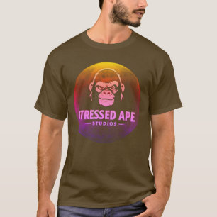 Stressed Ape Studios Green Logo T-Shirt