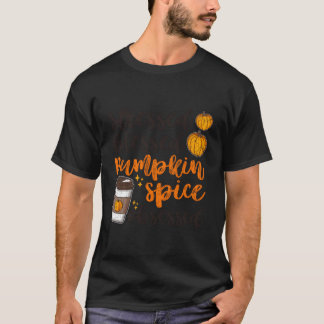 Stressed Blessed Pumpkin Spice Obsessed Coffee Tha T-Shirt