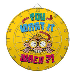 Stressed Monkey Dartboard