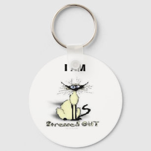 Stressed Out Keychain
