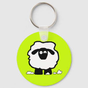 Stressed Sheep Keychain