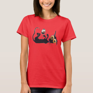 Stressie cat gives up on the crow T-Shirt
