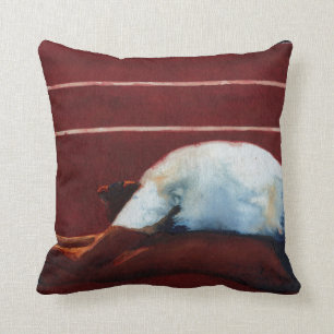 Stretch 2011 throw pillow