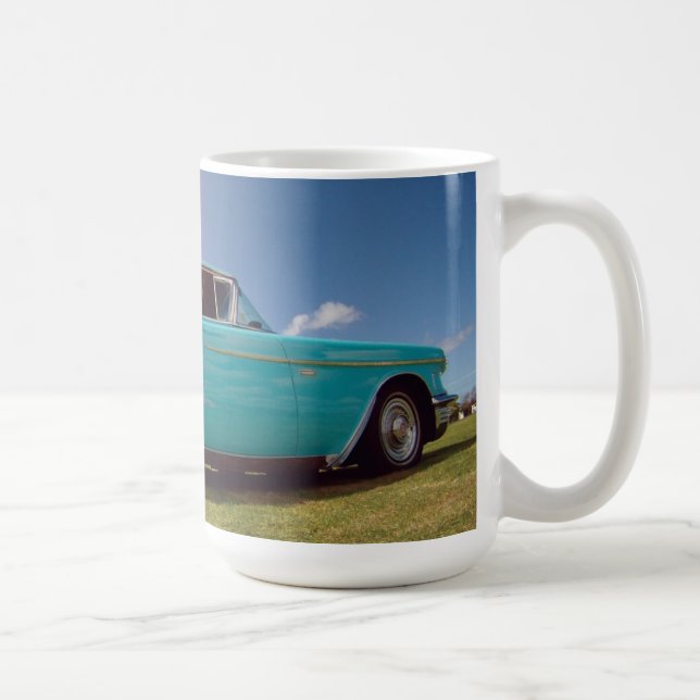 Stretch Blue Car Mug (Right)