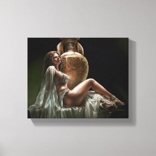 Stretch Canvas w/Queen of Sheba by Lindsay Archer Print (Front)