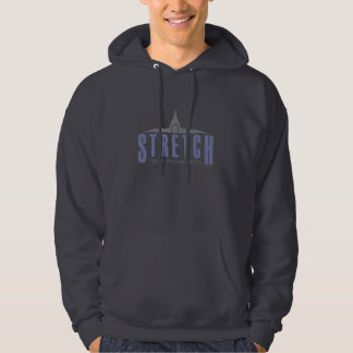 Stretch: Your Imagination (Men Grey Hoody) Hoodie