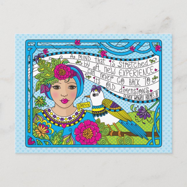 Stretch Your Mind_ Postcard (Front)