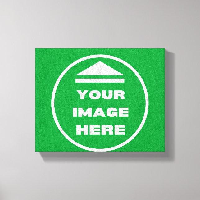 Stretched Canvas- Personalized - Add Image / Text  Canvas Print (Front)