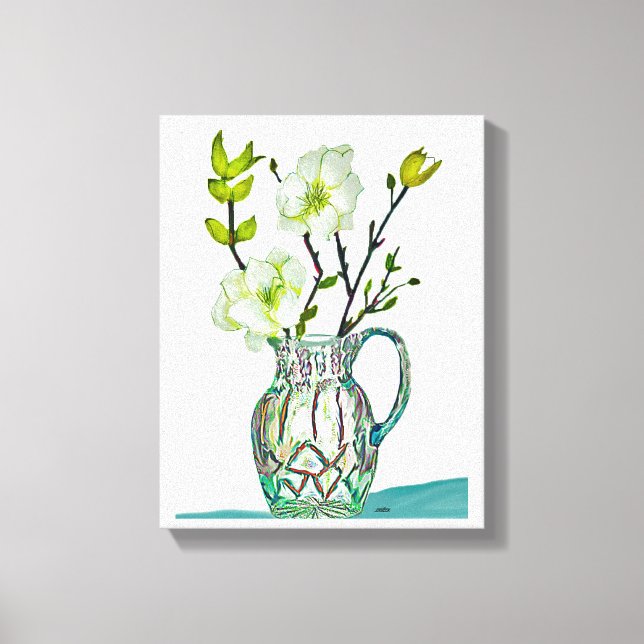 Stretched canvas print (Front)