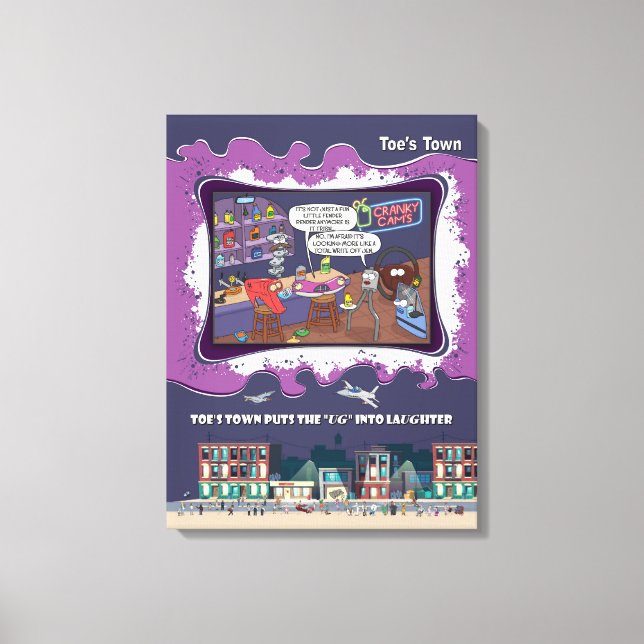 Stretched Canvas Print (Front)