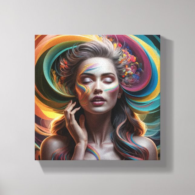 Stretched Canvas Print (Front)