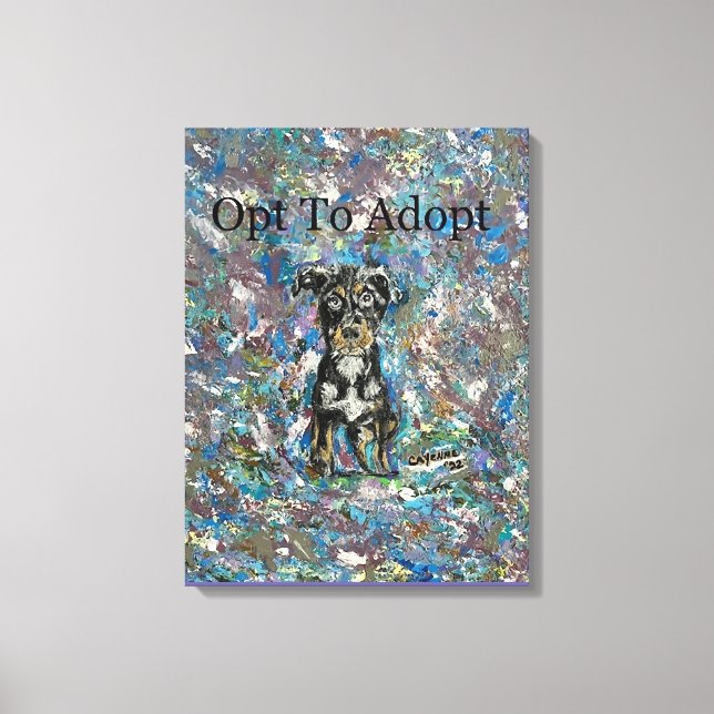 Stretched Canvas Print (Front)