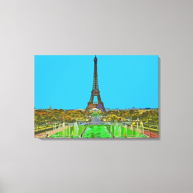 Stretched Canvas Print (Front)