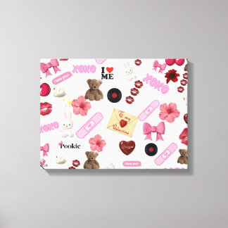 Stretched  canvas print