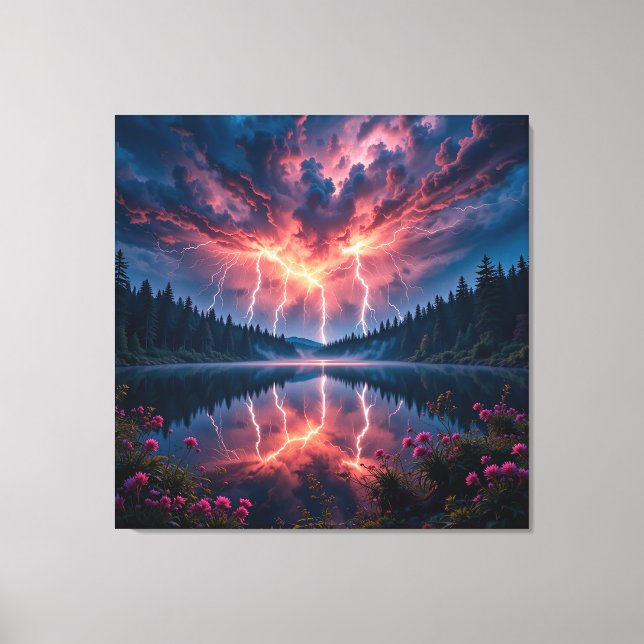 Stretched Canvas Print (Front)