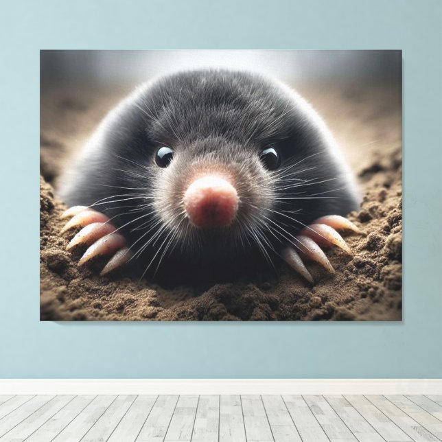 Stretched Canvas Print (Insitu(Wood Floor))