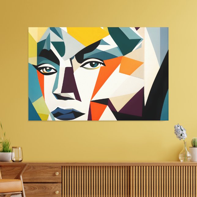 Stretched Canvas Print (Insitu(LivingRoom))