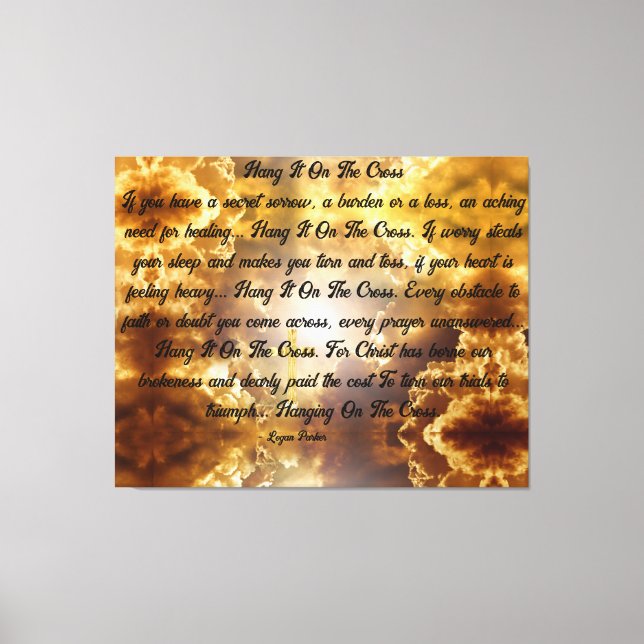 Stretched Canvas Print (Front)