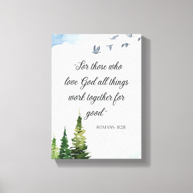 Stretched Canvas Print (Front)