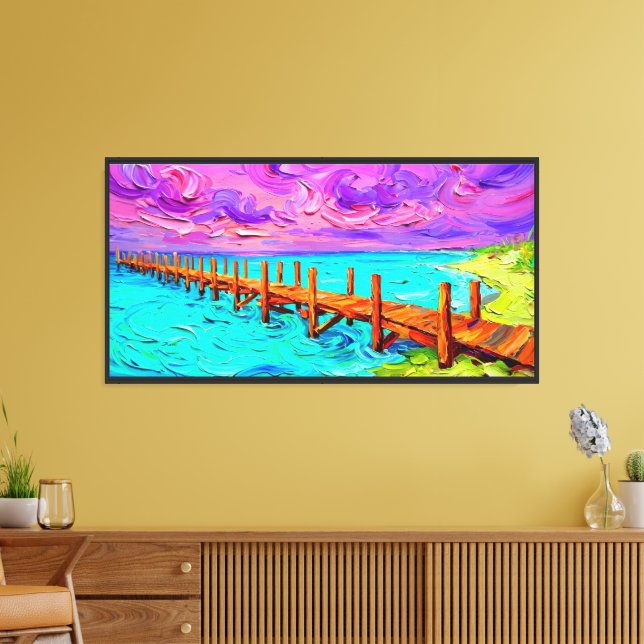 Stretched Canvas Print (Insitu(LivingRoom))